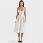 Isabel – Vestido Elegancia Fluctuante - Blanco / XS/S - Vestidos