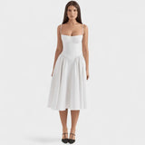 Isabel – Vestido Elegancia Fluctuante - Blanco / XS/S - Vestidos