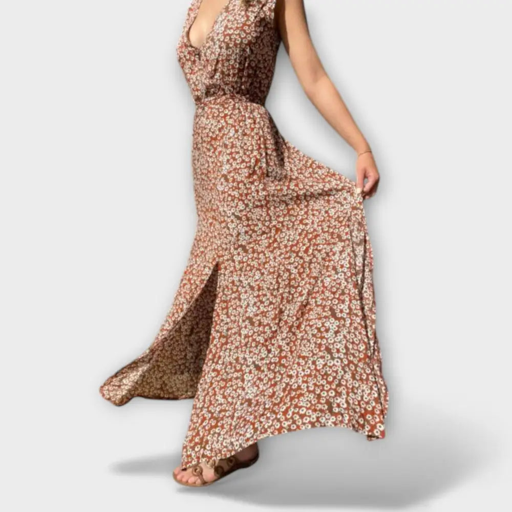 Isabel – Vestido Encanto Floral Atemporal - Vestidos