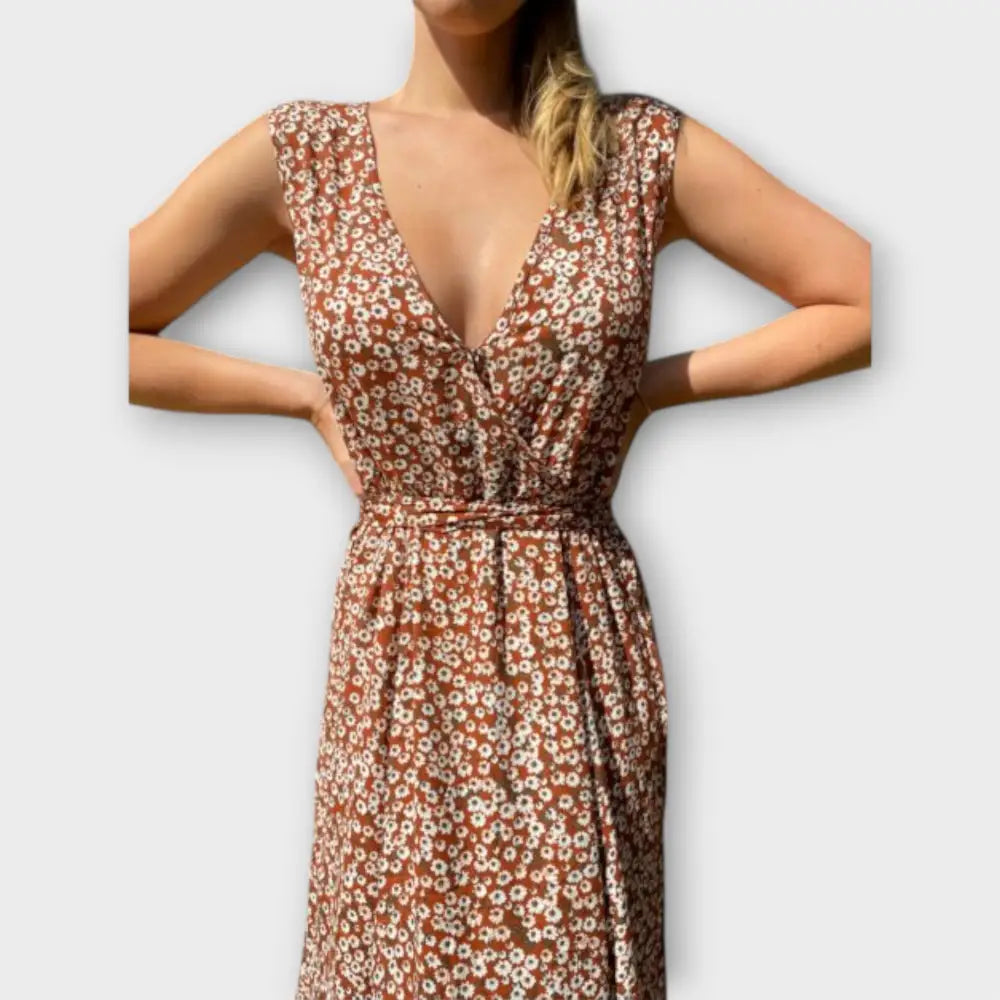 Isabel – Vestido Encanto Floral Atemporal - Vestidos
