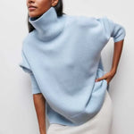 Julia – Suéter Estilo Chic y Confortable - Azul / S - Suéteres & Cardigans