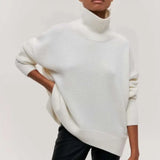 Julia – Suéter Estilo Chic y Confortable - Blanco / S - Suéteres & Cardigans