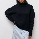 Julia – Suéter Estilo Chic y Confortable - Negro / S - Suéteres & Cardigans