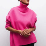 Julia – Suéter Estilo Chic y Confortable - Rosa / S - Suéteres & Cardigans