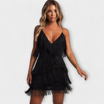 Layla – Vestido Encanto Atemporal - Negro / S - Vestidos