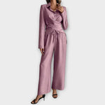 Livia – Conjunto Estilo Fresco y Chic - Rosa / S - CONJUNTOS