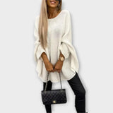 Lola – Pullover Estilo Acogedor y Chic - Creme / S - Suéteres & Cardigans