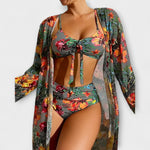 Luna – Conjunto Bikini Estilo Vibrante y Cómodo - Grau / S