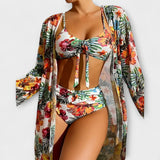 Luna – Conjunto Bikini Estilo Vibrante y Cómodo - Weiß / S