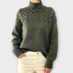 María – Suéter Textura Única y Estilo Chic - Suéteres & Cardigans