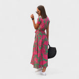 María – Vestido Encanto Floral Atemporal - Vestidos