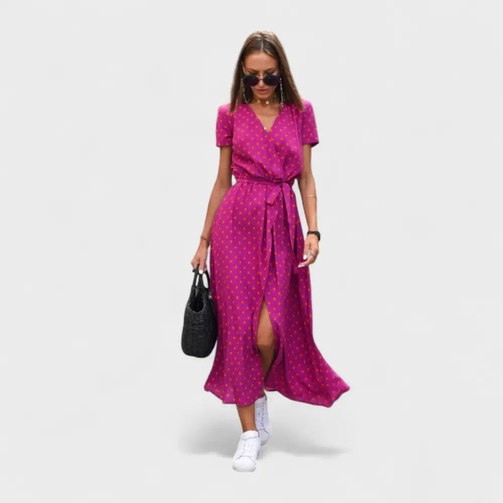 María – Vestido Encanto Floral Atemporal - Vestidos