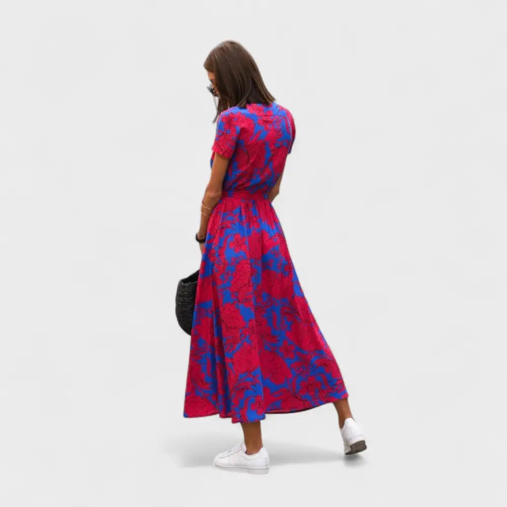 María – Vestido Encanto Floral Atemporal - Vestidos