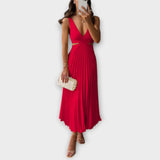 María – Vestido Magia de Noche - Rojo / S - Vestidos