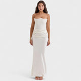 Mariana – Vestido Elegancia Atemporal - Blanco / S - Vestidos