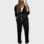 Marisol – Conjunto Estilo y Comodidad Elegante - Negro / S - CONJUNTOS