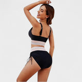 Mireia – Bikini Estilo Elegancia Escultural - Bikini de Talle Alto Escultural