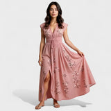 Mireya – Vestido Estilo Bohemio Encantador - Hellrosa / S - Vestidos