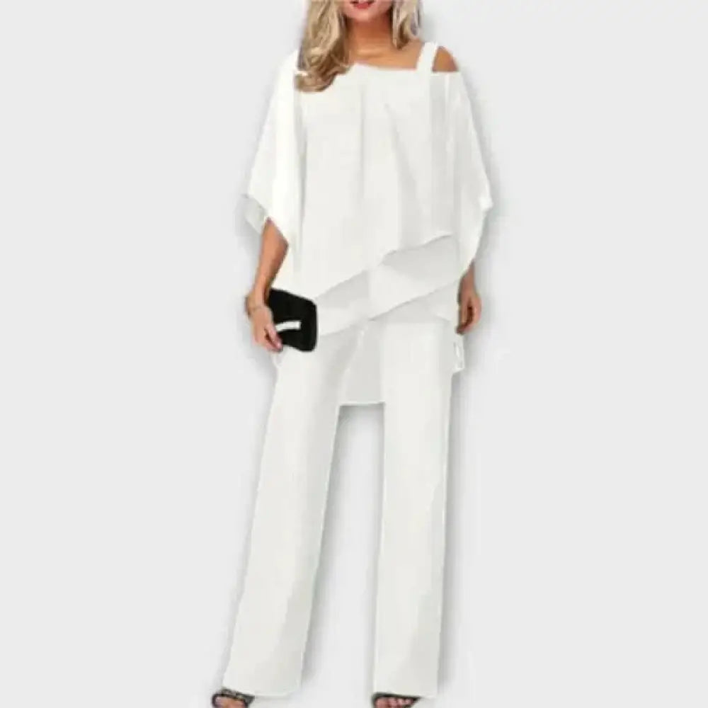 Mónica – Conjunto Estilo Radiante - Blanco / S - CONJUNTOS