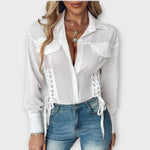 Natalia – Blusa Elegancia Casual Atemporal - Natalia – Blusa Elegancia Casual Atemporal > Blouses > >