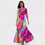 Natalia – Vestido Encanto Floral para Momentos Especiales - Colorido / XS - Vestidos
