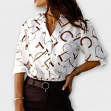 Nuria – Blusa Elegancia Atemporal y Chic - Nuria – Blusa Elegancia Atemporal y Chic > Blouses > >