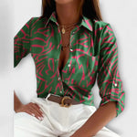 Nuria – Blusa Elegancia Atemporal y Chic - Verde / S - Nuria – Blusa Elegancia Atemporal y Chic > Blouses > >