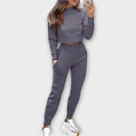 Olivia – Conjunto Comodidad y Estilo Moderno - Grau / S - CONJUNTOS