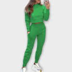 Olivia – Conjunto Comodidad y Estilo Moderno - Verde / S - CONJUNTOS