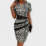 Olivia – Vestido Encanto de Estampado Floral - Grau / S - Vestidos