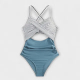 Piera – Bañador Elegancia y Comodidad Atemporal - Hellblau / S - Swimsuits