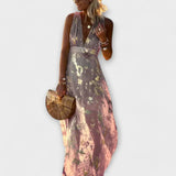 Raquel – Vestido Encanto Floral - Pink / XS - Vestidos