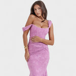 Rocío – Vestido Brillo de Estilo Elegante - Vestidos