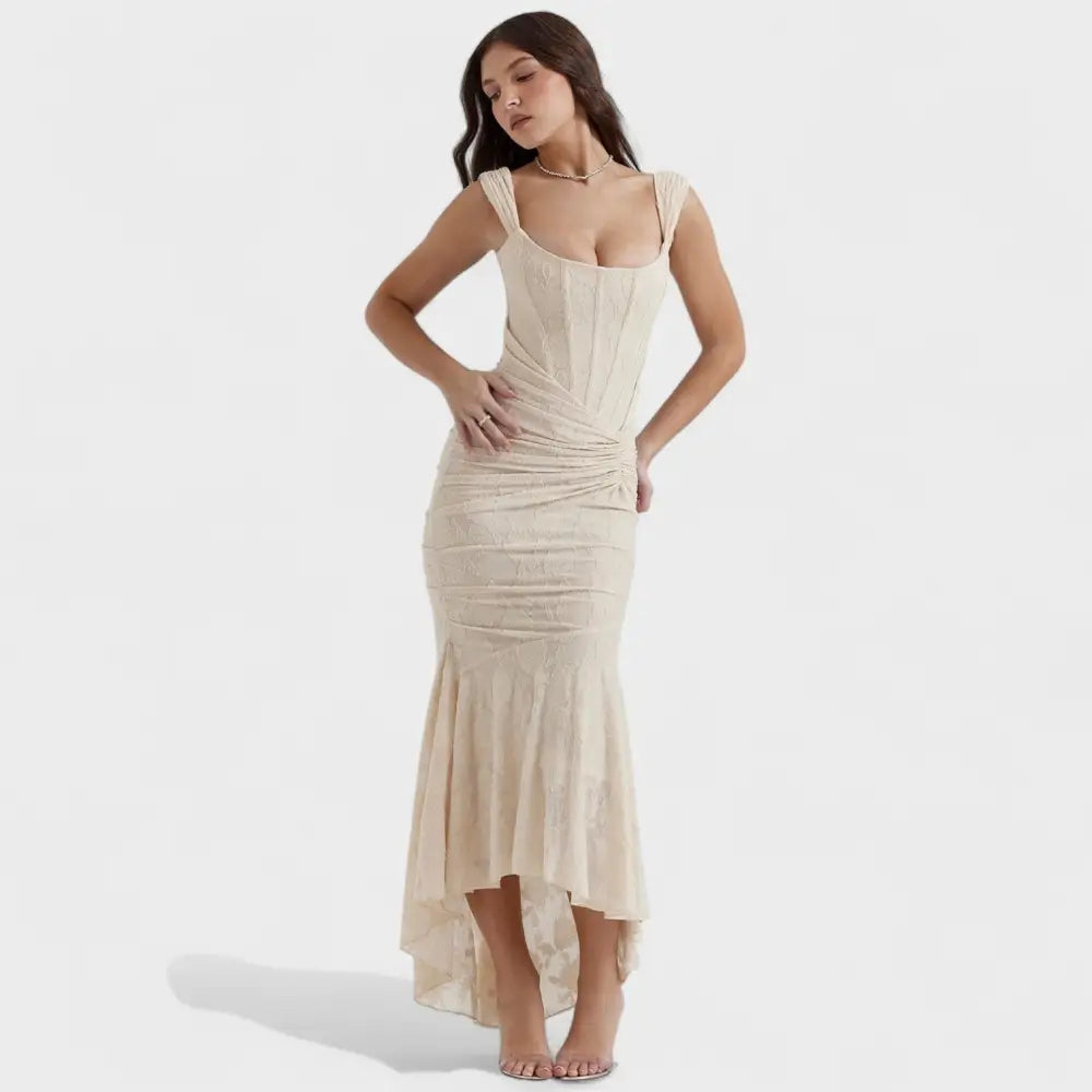 Rocío – Vestido Brillo de Estilo Elegante - Vestidos