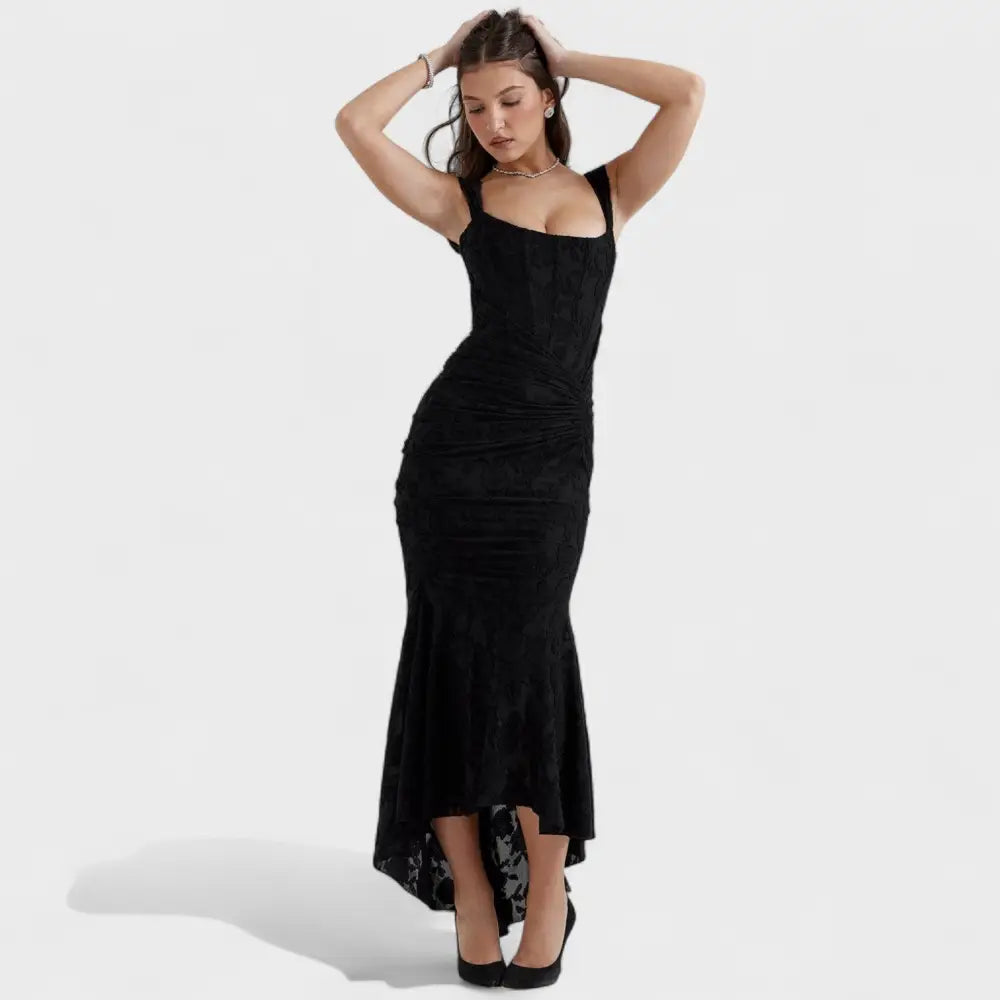 Rocío – Vestido Brillo de Estilo Elegante - Vestidos