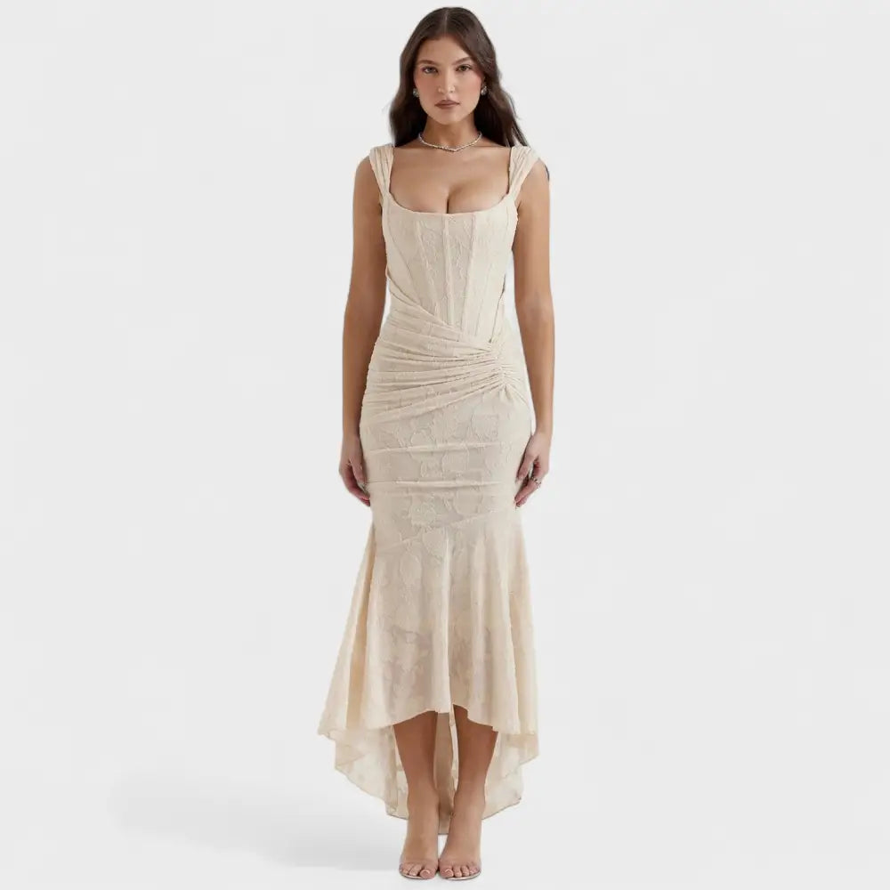 Rocío – Vestido Brillo de Estilo Elegante - Vestidos