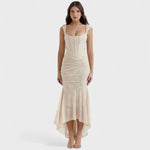 Rocío – Vestido Brillo de Estilo Elegante - Vestidos