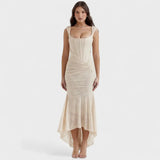Rocío – Vestido Brillo de Estilo Elegante - Vestidos