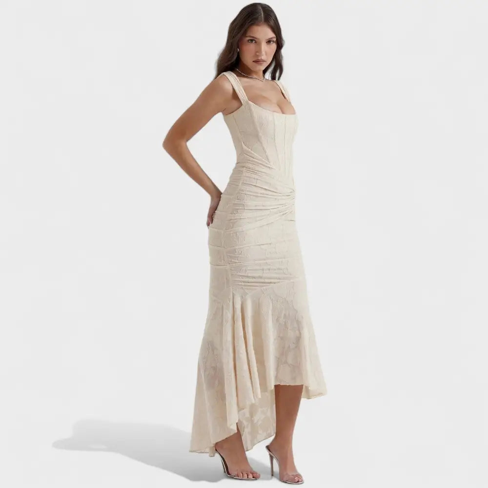 Rocío – Vestido Brillo de Estilo Elegante - Vestidos