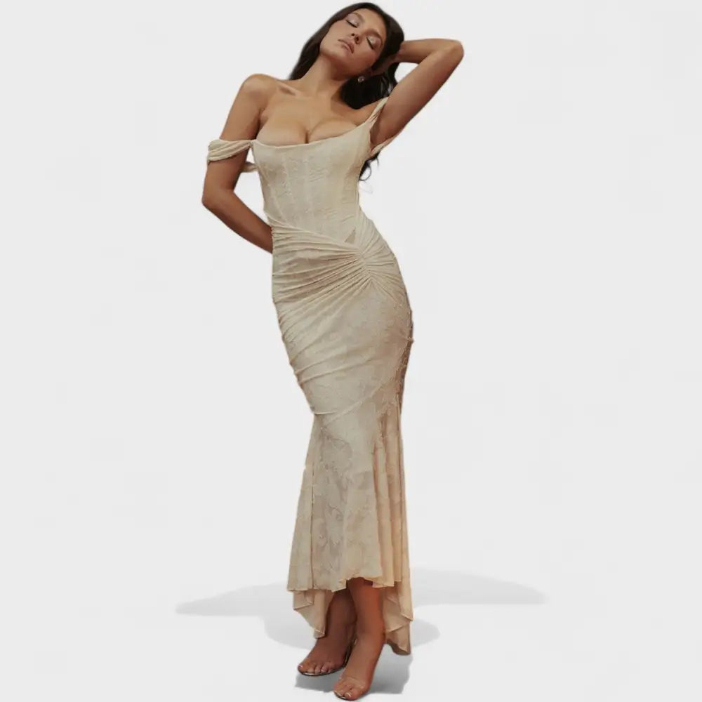 Rocío – Vestido Brillo de Estilo Elegante - Vestidos