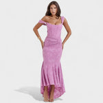Rocío – Vestido Brillo de Estilo Elegante - Vestidos