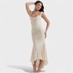 Rocío – Vestido Brillo de Estilo Elegante - Vestidos