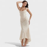 Rocío – Vestido Brillo de Estilo Elegante - Vestidos
