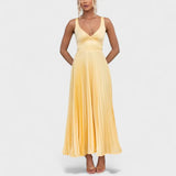 Rocío – Vestido Maxi Brillo Radiante - Vestidos