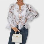 Savannah – Blusa Toque Asimétrico Elegante - Savannah – Blusa Toque Asimétrico Elegante > Blouses > >
