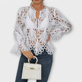 Savannah – Blusa Toque Asimétrico Elegante - Savannah – Blusa Toque Asimétrico Elegante > Blouses > >