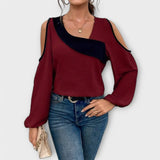 Scarlett – Blusa Estilo Contemporáneo Elegante - Scarlett – Blusa Estilo Contemporáneo Elegante > Blouses > >