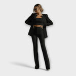 Selina – Conjunto Elegancia y Comodidad Atemporal - Negro / S - CONJUNTOS