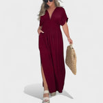 Silvia – Vestido Libertad y Frescura Veraniega - Crema / M - Vestidos