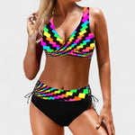 Sofía – Bikini Chic y Vibrante - Eva – Bikini Colorido y Alegre